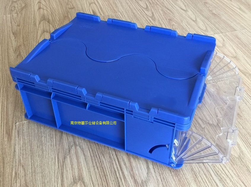 多功能B型周轉箱 帶斜口物流箱